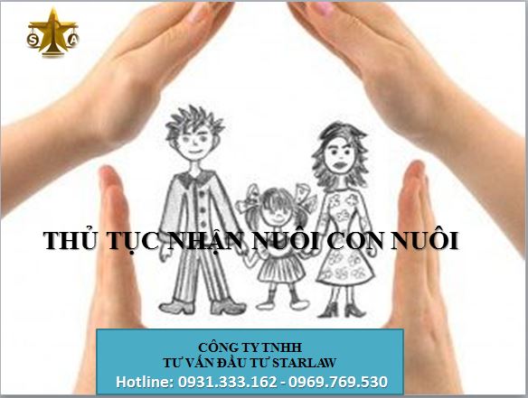 THỦ TỤC NHẬN NUÔI CON NUÔI